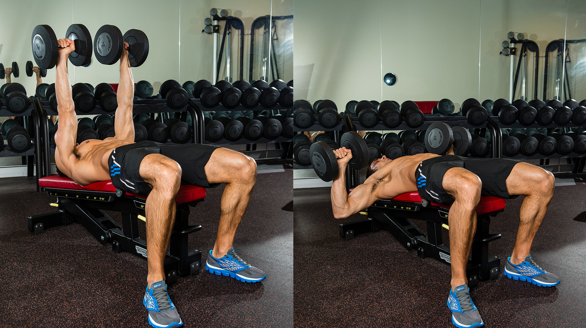 Dumbbell bench press